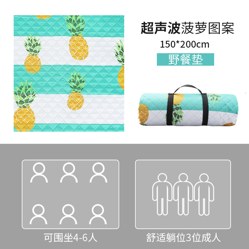 [Upgraded version - Ultrasonic] Pineapple 150*200CM [can sit around 4-6 people]