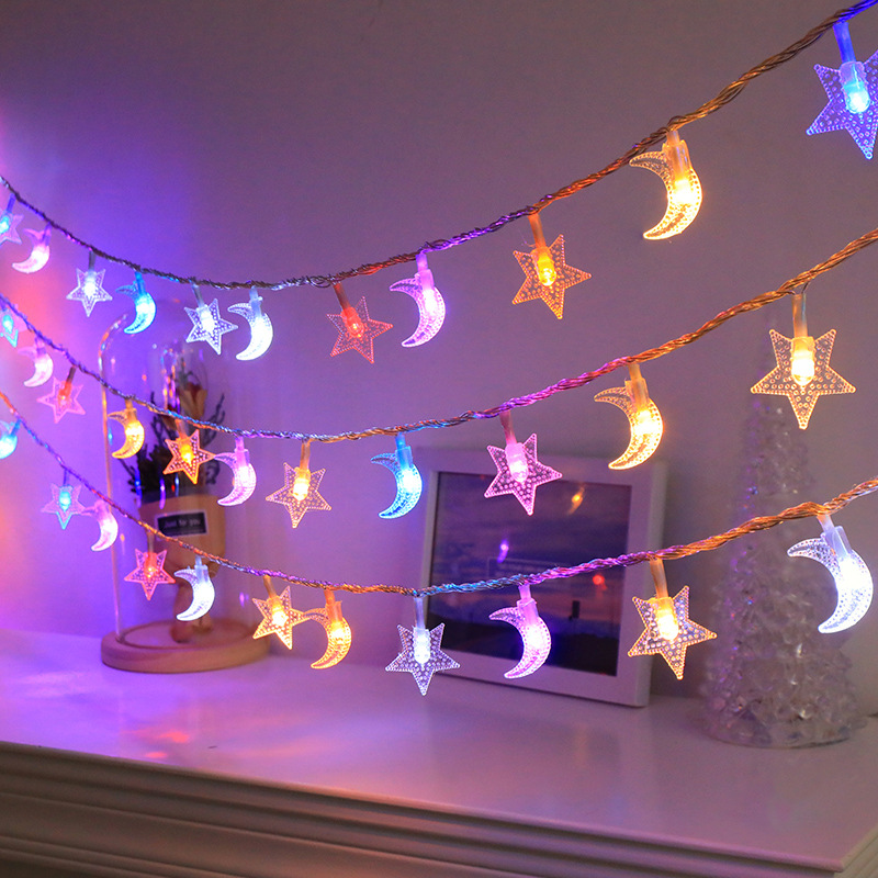 Star + Moon Color + Solar 8 Modes (22 meters 200 lights)