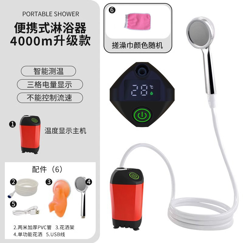 【4000mA】12FVS red (with temperature measurement)