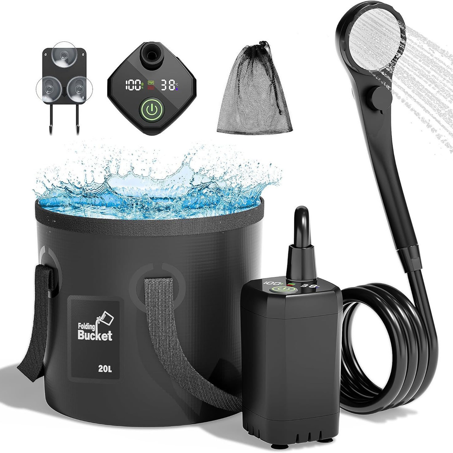 6000 black + 20L barrel
