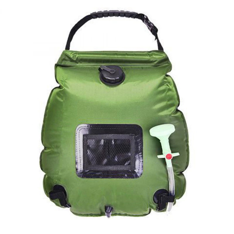 20L bath bag green + single tent: 120*120*190cm